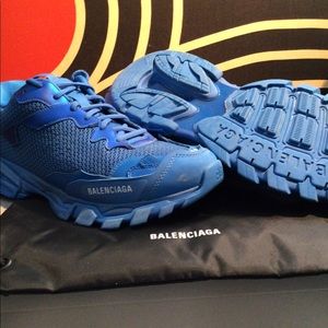 Balenciaga blue track sneaker
